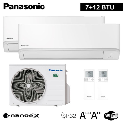 Dual split klimaanlage - dual-split-klimaanlage, a+++